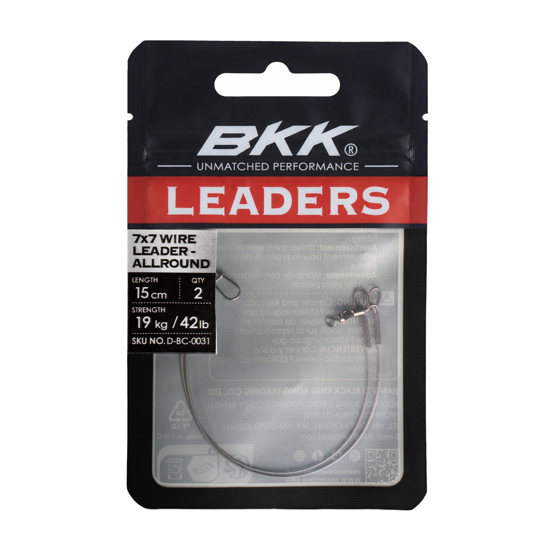 BKK 7×7 Wire Leader-Allround