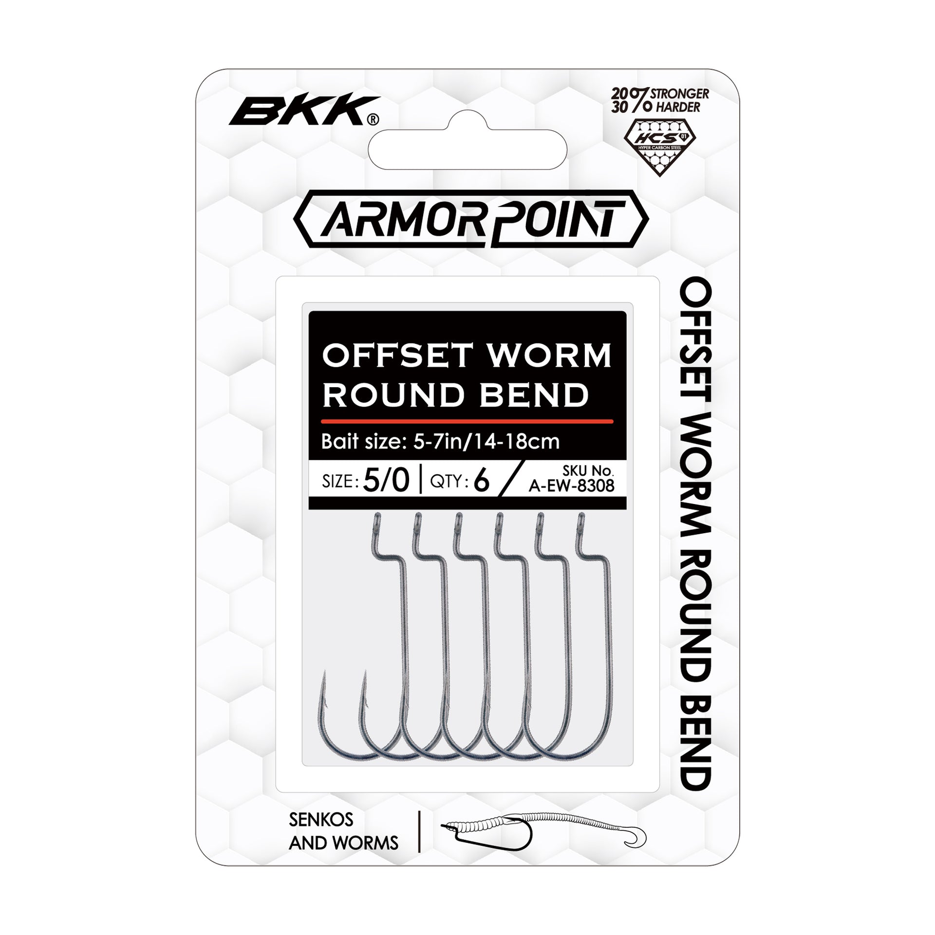 BKK Armorpoint Offset Worm Round Bend