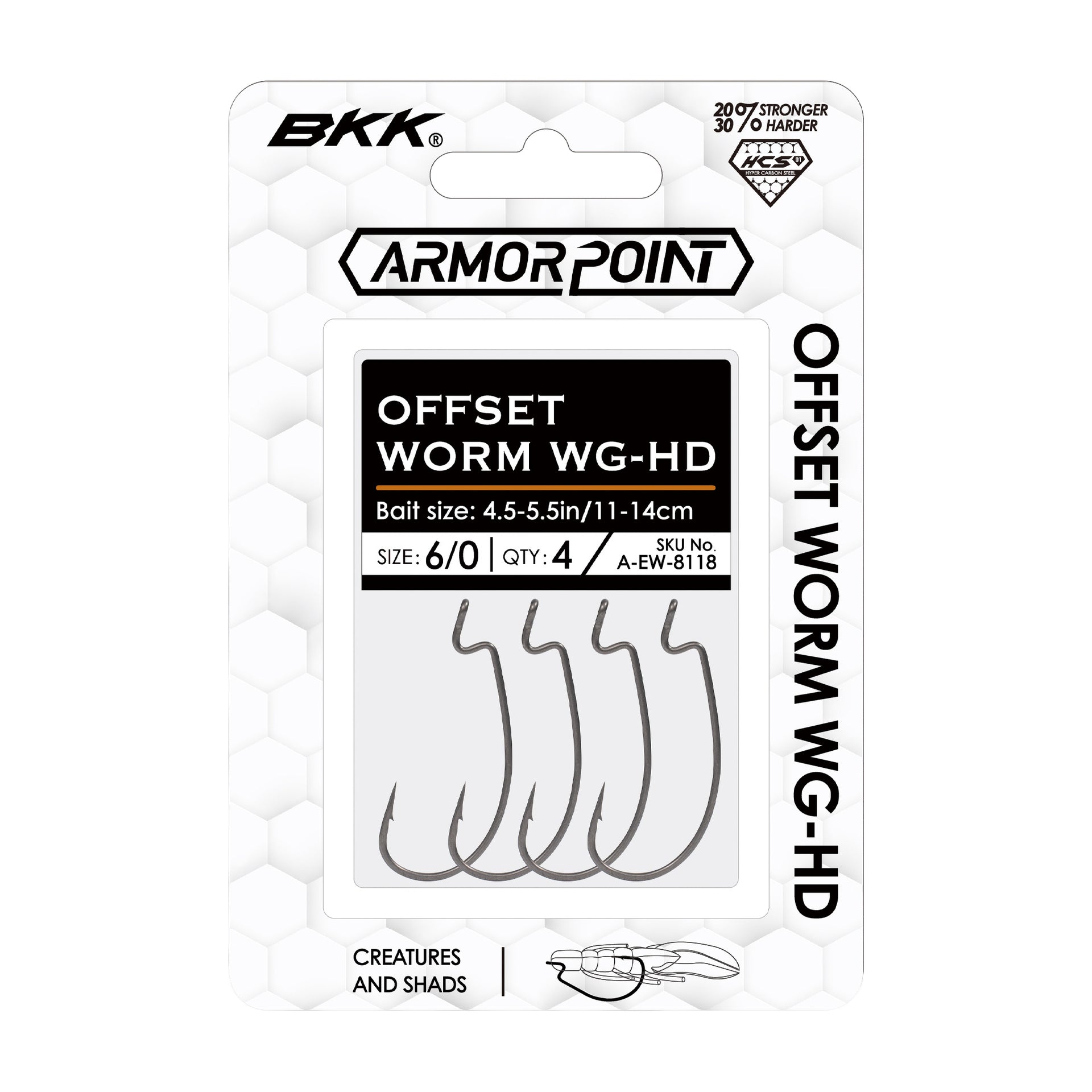BKK Armorpoint Offset Worm WG-HD