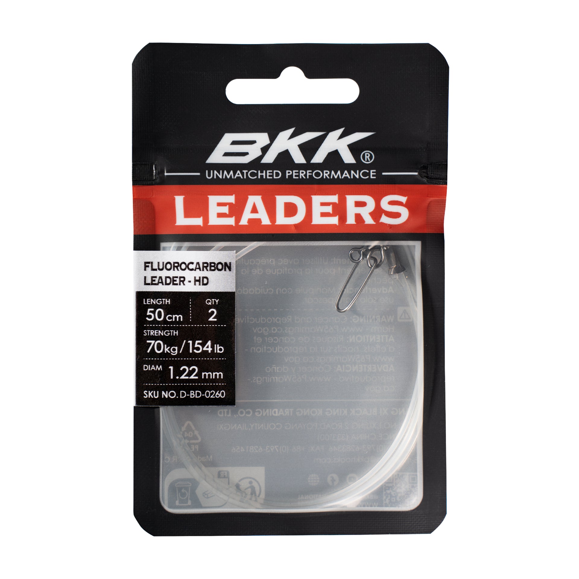 BKK Fluorocarbon Leader-HD