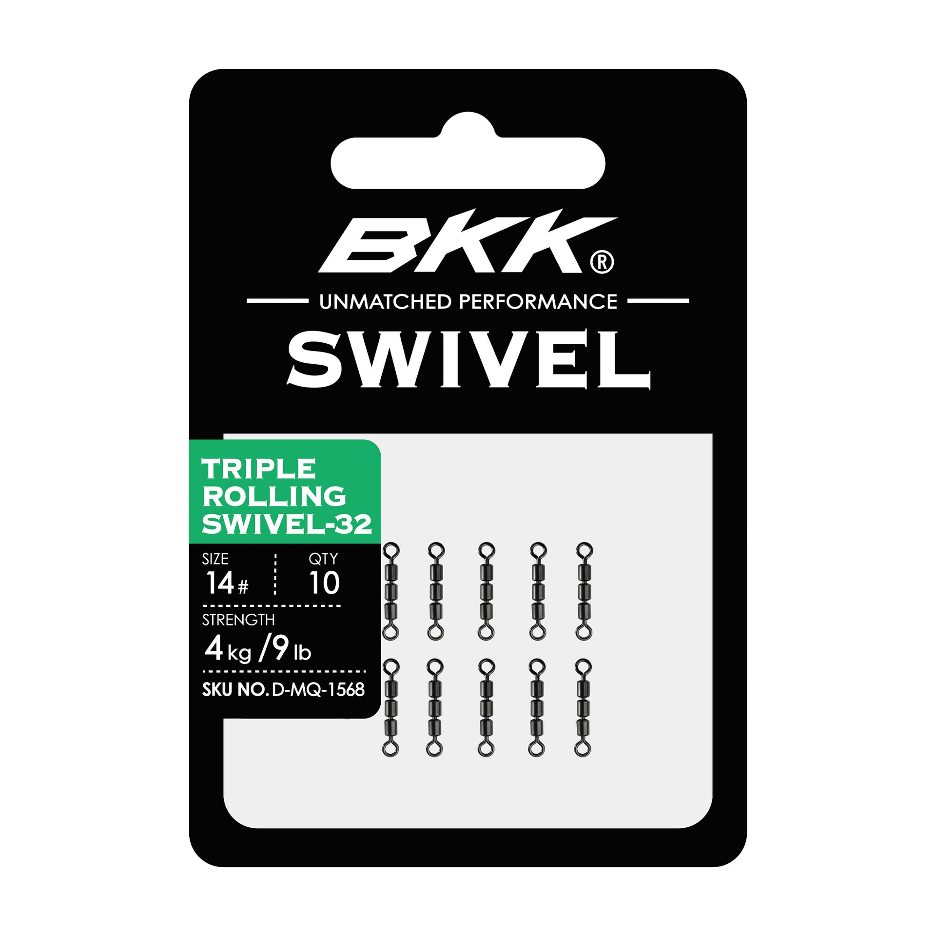 BKK Triple Rolling Swivel-32