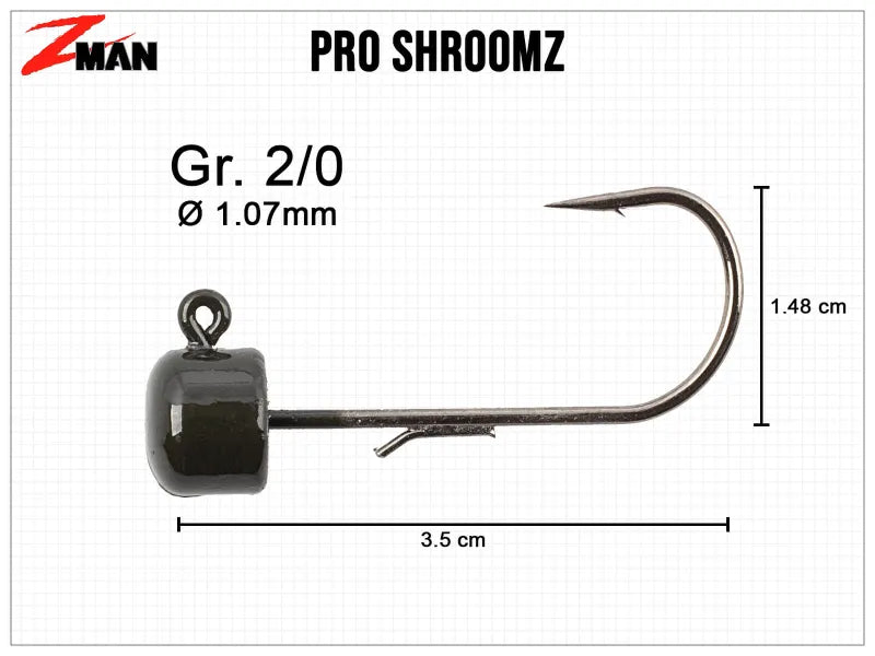 Z-Man Pro ShroomZ Ned Jighaken
