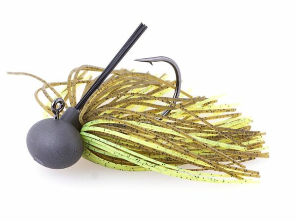 Keitech Rubber Jig Model II green pumpkin chartreuse