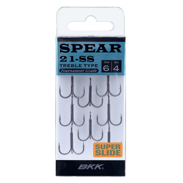 BKK Spear 21-SS Drilling Treble Hook Packung