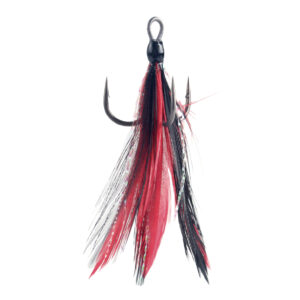 BKK Feathered Spear-21 SS Drilling Red-Black